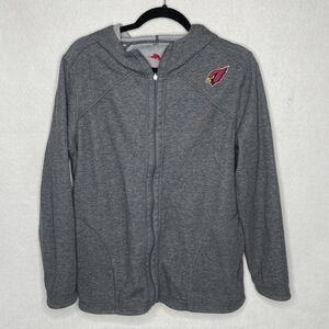 Tommy Bahamas  Large Reversible Full Zip Jacket Gray Arizona Cardinals